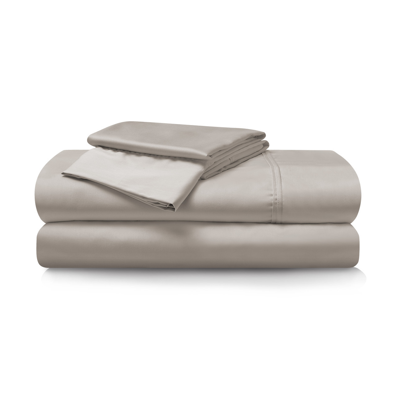 bedgear®  Hyper-Cotton™ Performance® Sheet Set Packaging, Folded & Stacked, Medium Beige