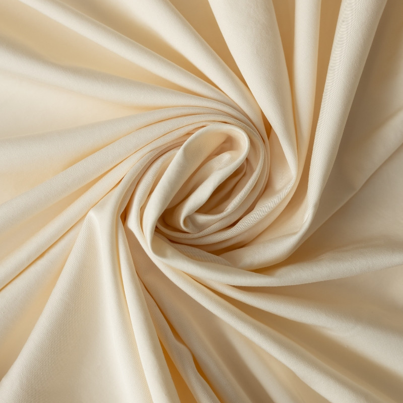 DreamFit® DreamCool™ 100% Pima Cotton Luxury Sheet Set Ivory Color Scrunch