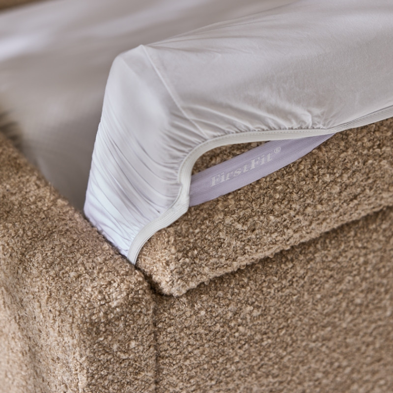 American Leather Sleeper Enhanced Bamboo Sofa Bed Bed Sheets for 5" Mattress Set - Foldable Foot