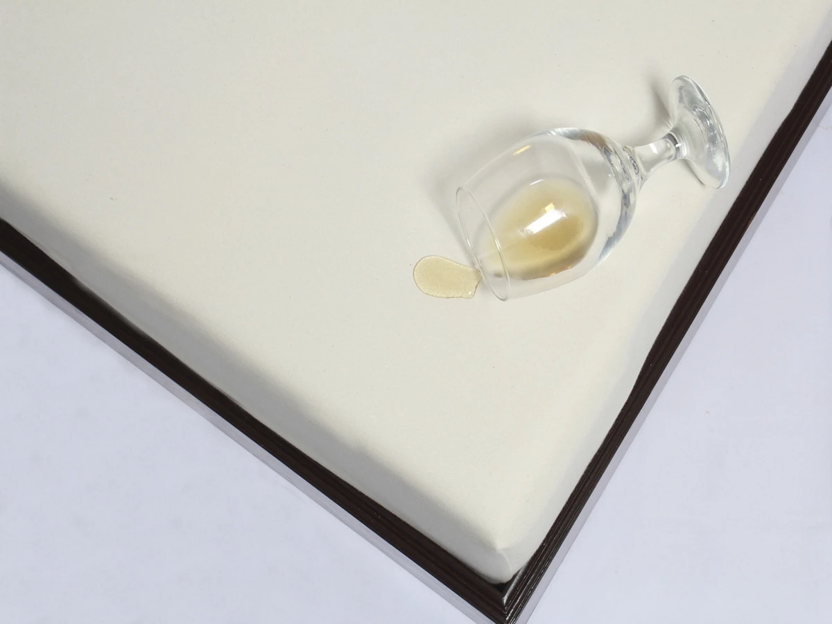 Sleep & Beyond 100% Organic Cotton Waterproof Mattress Protector Wine Glass