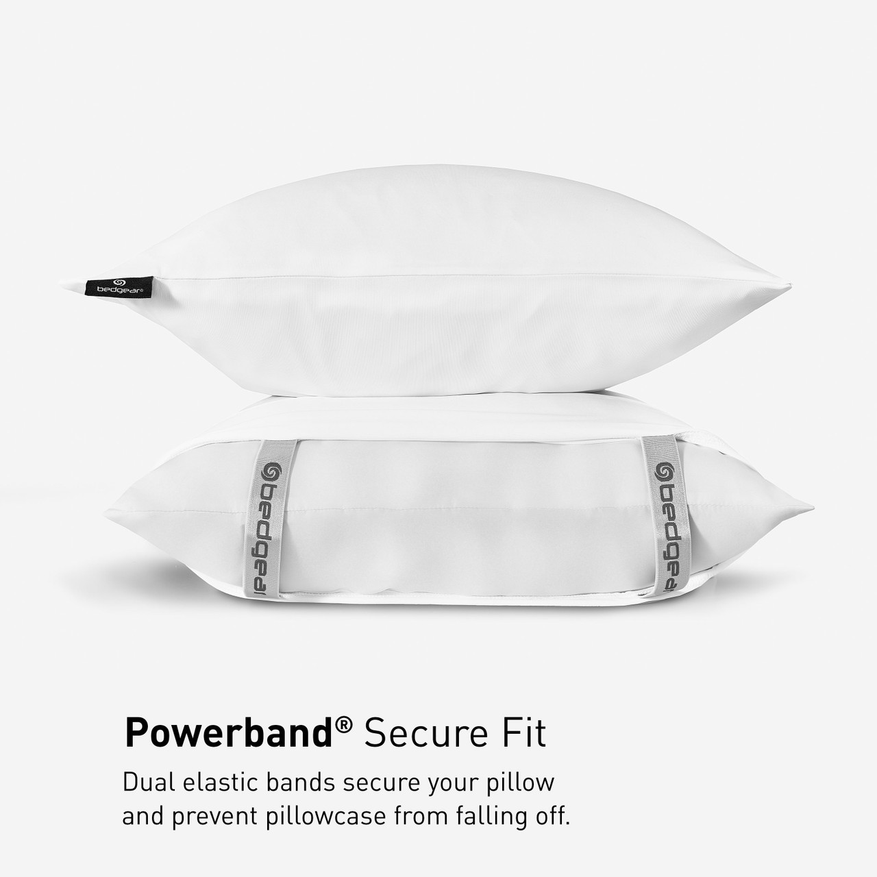 Bedgear® Ver-Tex™ Instant Cooling Ultra Smooth Feel Sheet Set, Powerband Pillow Stretch, Bright White Color