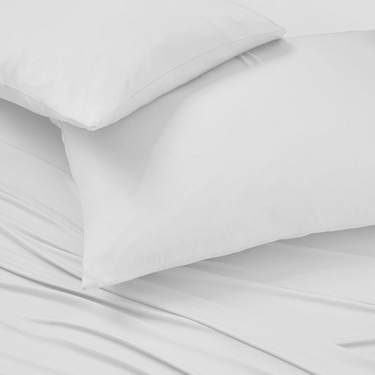 Bedgear® Ver-Tex™ Instant Cooling Ultra Smooth Feel Sheet Set, Pillowcase, Bright White Color