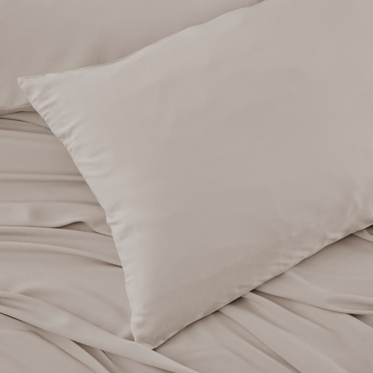 Bedgear®  Hyper-Linen™ Heat Deflecting Bamboo  Linen Sheet Set, Pillowcase, Medium Beige Color