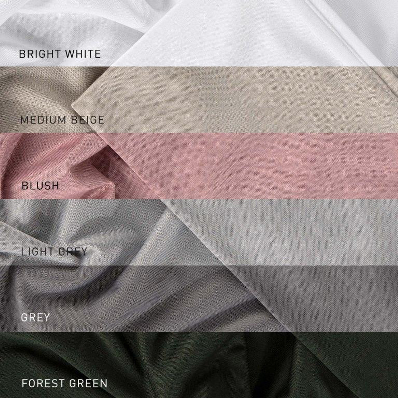 Bedgear® Dri-Tec™ Performance Moisture Wicking  Bed Sheets, All Colors, Medium Beige, Bright White, Forest Green, Grey, Light Grey, Rose, upper flex, split head, split top bed sheets