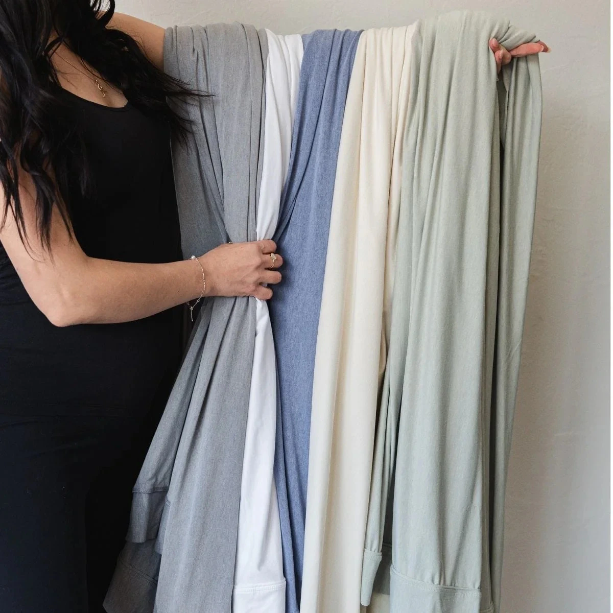 DreamFit™ (Split Head King) Comfort Stretch Knit Soft & Lightweight Bamboo Sheet Set, All Colors