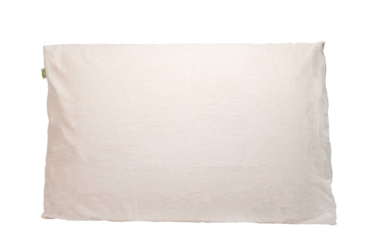 Natura Exquisite Talalay Latex Core Pillow W/ Zippered Cover, Pillow Only, Standard, Queen & King Size