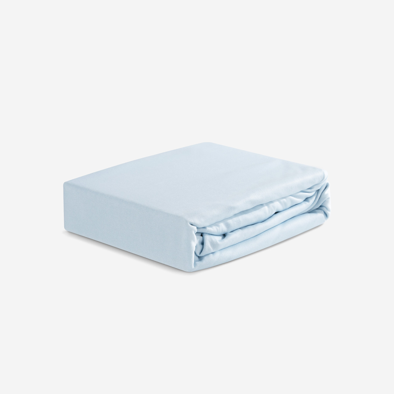 Crib Fitted Sheet Pair - Bedgear Dri-Tec - Moisture Wicking Fitted Sheets by Dri-Tec Technology, Fitted Sheet On Bed, Baby Blue Color