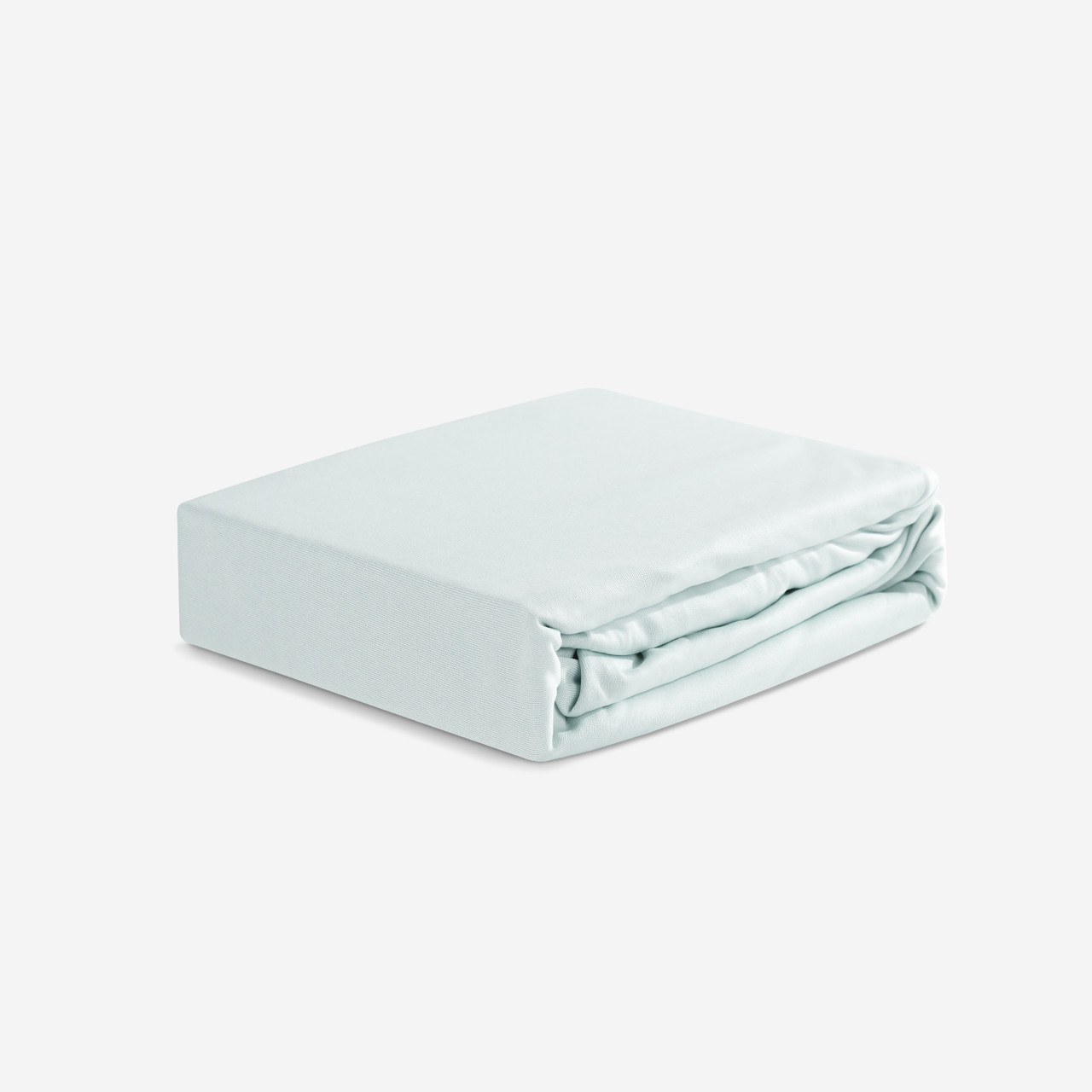Crib Fitted Sheet Pair - Bedgear Dri-Tec - Moisture Wicking Fitted Sheets by Dri-Tec Technology, Fitted Sheet On Bed, Light Green Color