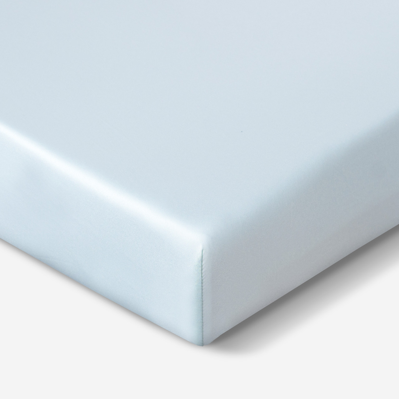 Crib Fitted Sheet Pair - Bedgear Dri-Tec - Moisture Wicking Fitted Sheets by Dri-Tec Technology, Mattress Corner Fitted, Baby Blue Color