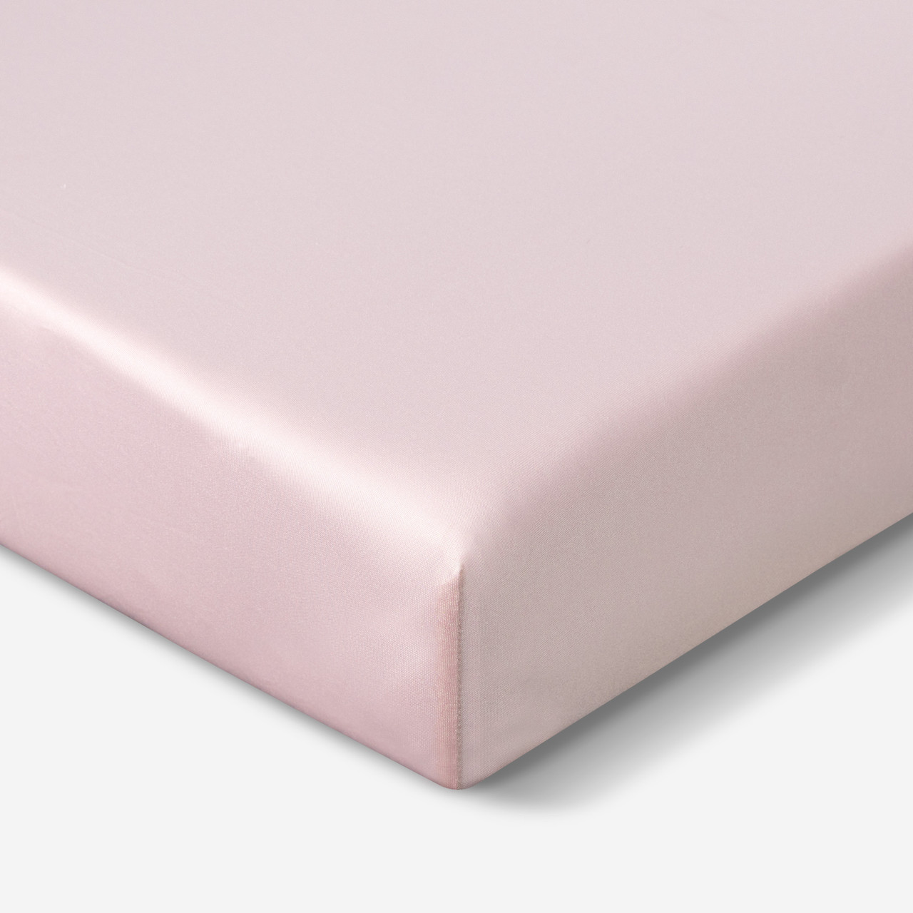 Crib Fitted Sheet Pair - Bedgear Dri-Tec - Moisture Wicking Fitted Sheets by Dri-Tec Technology, Mattress Corner Fitted, Light Pink Color