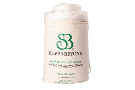 Sleep & Beyond myMerino Organic Wool Comforter Light Outer Packaging