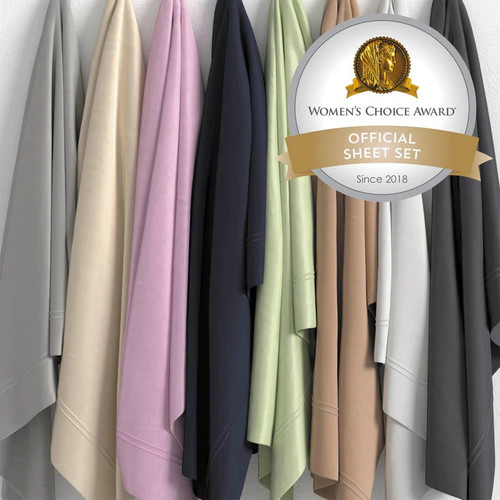 PureCare® Luxurious SuperSoft Bamboo & Cotton Sateen Sheet Set All Colors