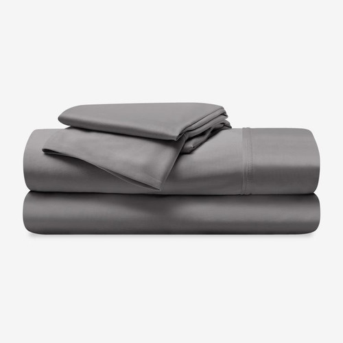 Bedgear® Dri-Tec™ Performance Moisture Wicking Sheet Set, Stacked, Grey Color