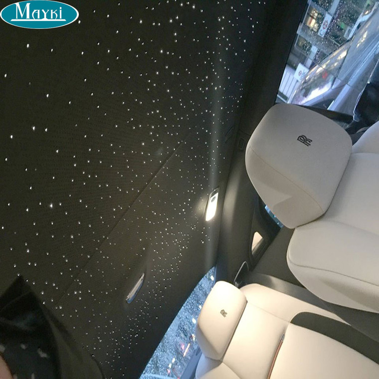 Car Ceiling Star Light Kit 16W Led Light Source & 288pcs 3M End Lit PMMA Fiber Optic Cable Vehicle Design Decoration