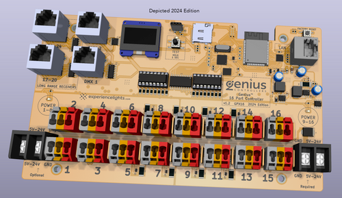 Genius: 16 Port Controller Genius: 16 Port Controller