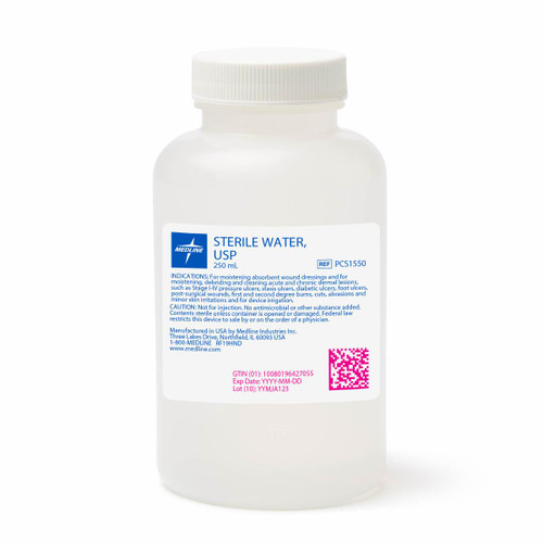 SOLUTION,WATER,IRRIGATION,250ML,STERILE