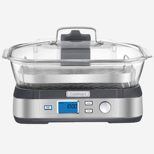 Cuisinart Cook Fresh™ Digital Glass Steamer,1800 Watts Generates