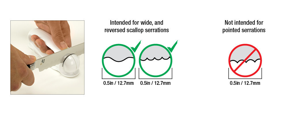 Shun, Serrated PullThrough Sharpener,KitchenEssentials.ca