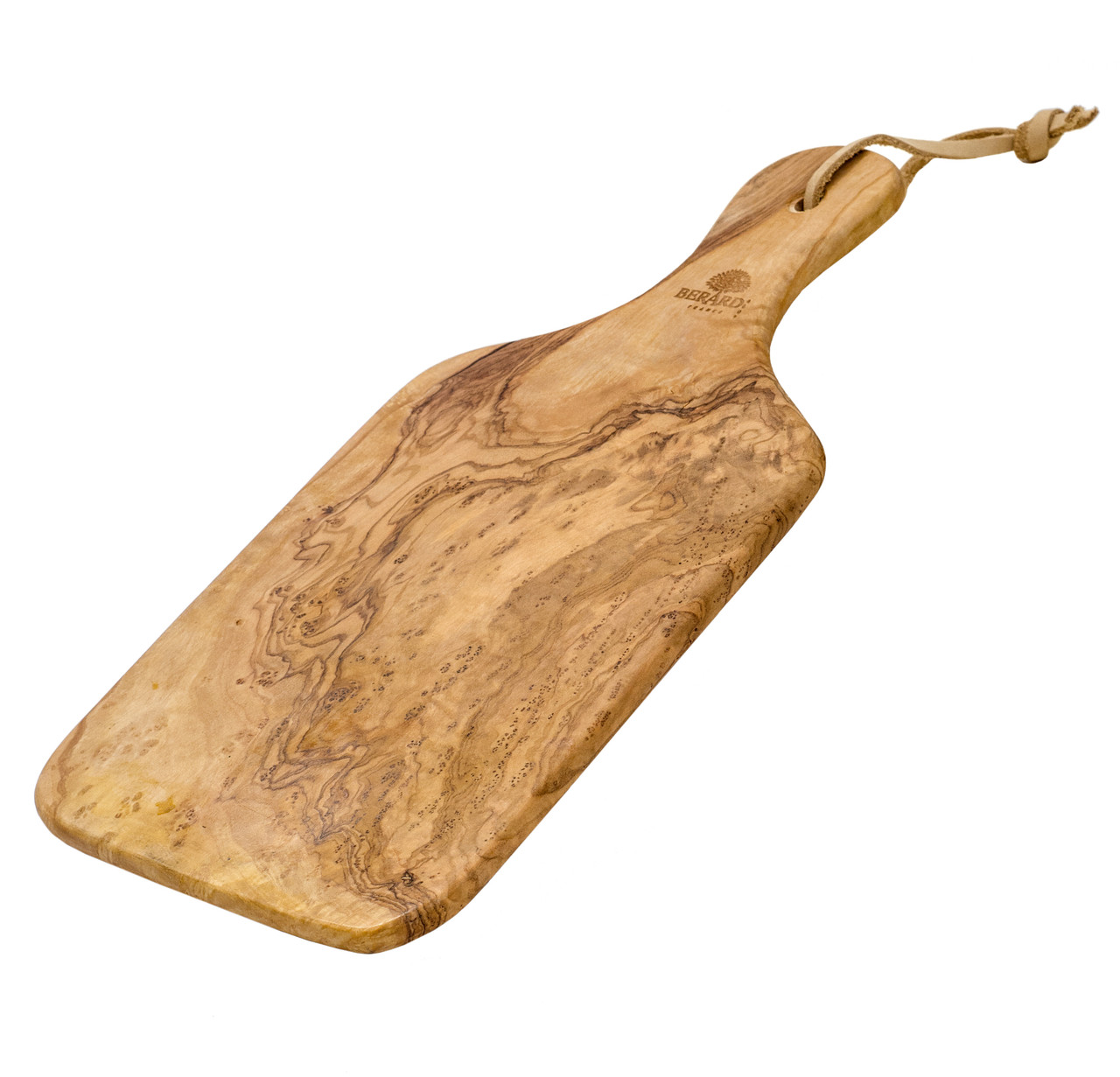 Berard Olivewood Spreader - 17.5cm Handcrafted Wooden Butter/Jam Spreader, FSC Certified