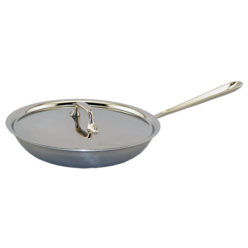 All-Clad 10 inch d3 Stainless Steel Frypan with Lid