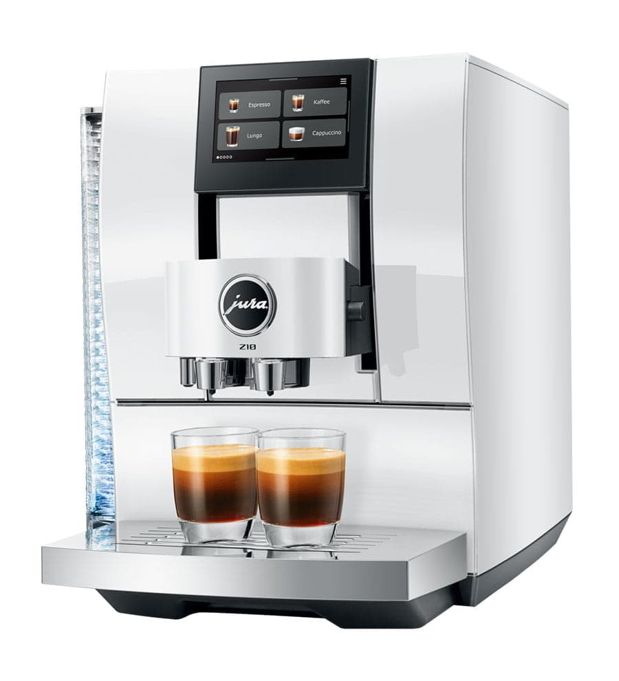 Jura Z10 Aluminum White | Hot & Cold Brew Automatic Coffee Machine