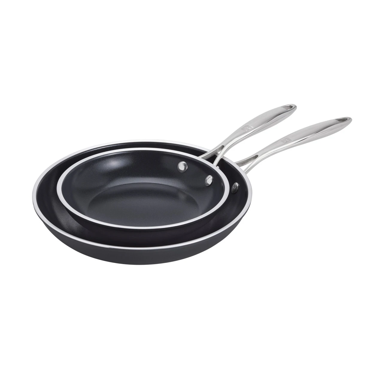 ZWILLING Forte Plus 2-Piece Fry Pan Set