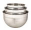 Cuisipro Stainless Steel 3pc Mixing Bowl Set