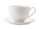 Maxwell & Williams Diamonds Round  Cup & Saucer 220ml Set of 4
