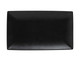 Maxwell & Williams Caviar Black Rectangle Platter 34.5 x19.5 cm - Set of 2