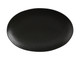 Maxwell & Williams Caviar Black Oval Plate 25 x 16cm - Set of 2