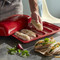Emile Henry Linen 5 Mini-Baguette Baker