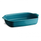 Emile Henry  Calanque/Mediterranean Blue Rectangular Baking Dish 42.5x28cm