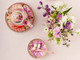 Maxwell & Williams Dahlia Daze Pink Dish 10cm - Set of 6