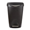 Brim Step On Trash Can - Black