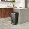 Brim Step On Trash Can - Black