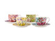Maxwell & Williams Enchantment Cups & Saucers 280ml - Set of 4