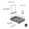 Holster Dish Rack Charcoal