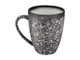 Maxwell & Williams Caviar Granite Coupe Mug 400ml - Set of 4