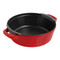 STAUB Stackable Set Stackable Set Medium 4 Piece Cast Iron, Cherry