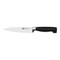 ZWILLING **** Four Star 4 Piece Self Sharpening Block Set, White