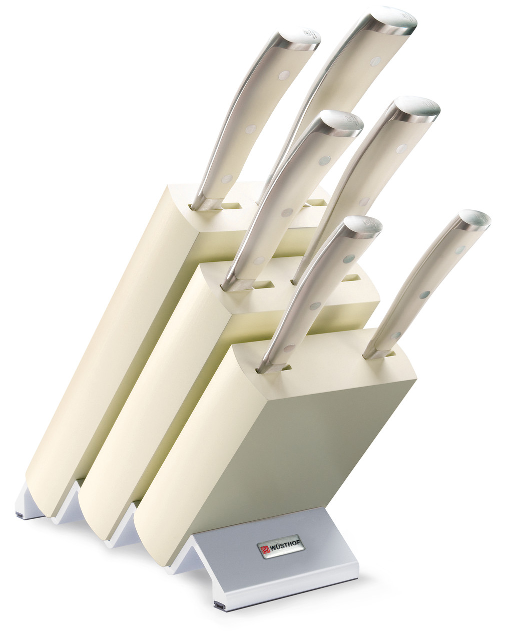 Wusthof Classic Ikon 7pc Knife Block Set Creme KitchenEssentials.ca