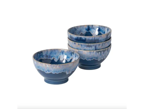 Costa Nova Grespresso Denim Latte Bowl x4