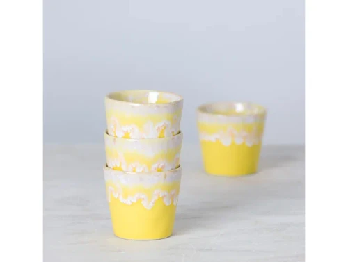 Costa Nova Grespresso Yellow Espresso cup - Set of 6