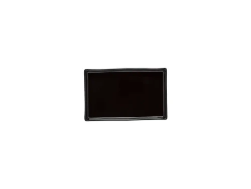 Costa Nova Lagoa Eco Gres Black Rectangular Tray
