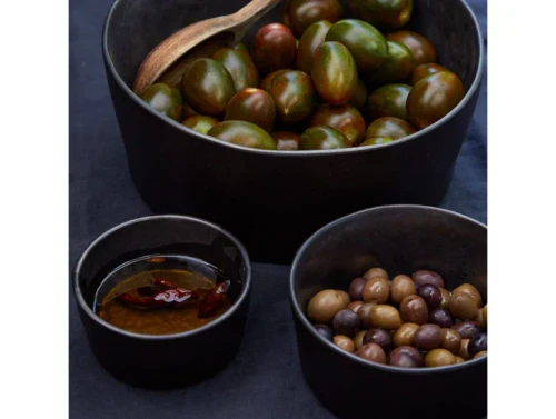 Costa Nova Lagoa Metal Fruit Bowl - Set of 6