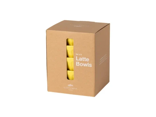 Costa Nova Petal Latte Bowl Chamomile x4