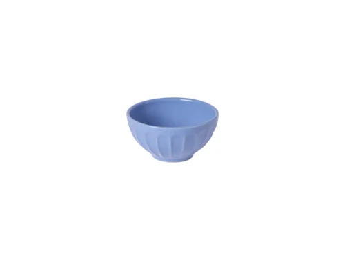 Costa Nova Petal Petit Latte Bowl Cornflower Blue x4