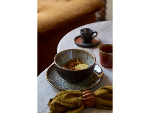 Costa Nova Roda Cocoa Coupe Bread/Side Plate - Set of 6