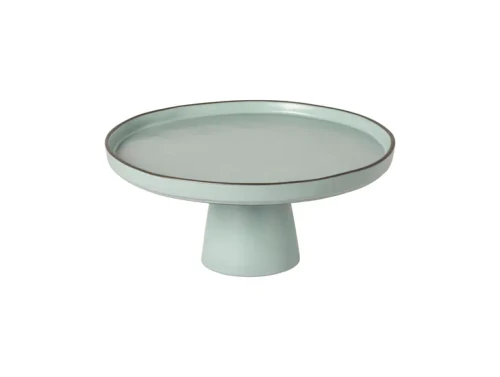 Costa Nova Stacked Organic Sky Footed plate