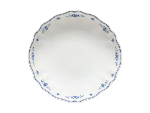 Costa Nova Vila White-Blue Pasta/Serving Bowl